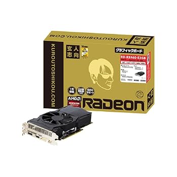 Amazon | 玄人志向 ビデオカードAMD RADEON RX460搭載 RD-RX460